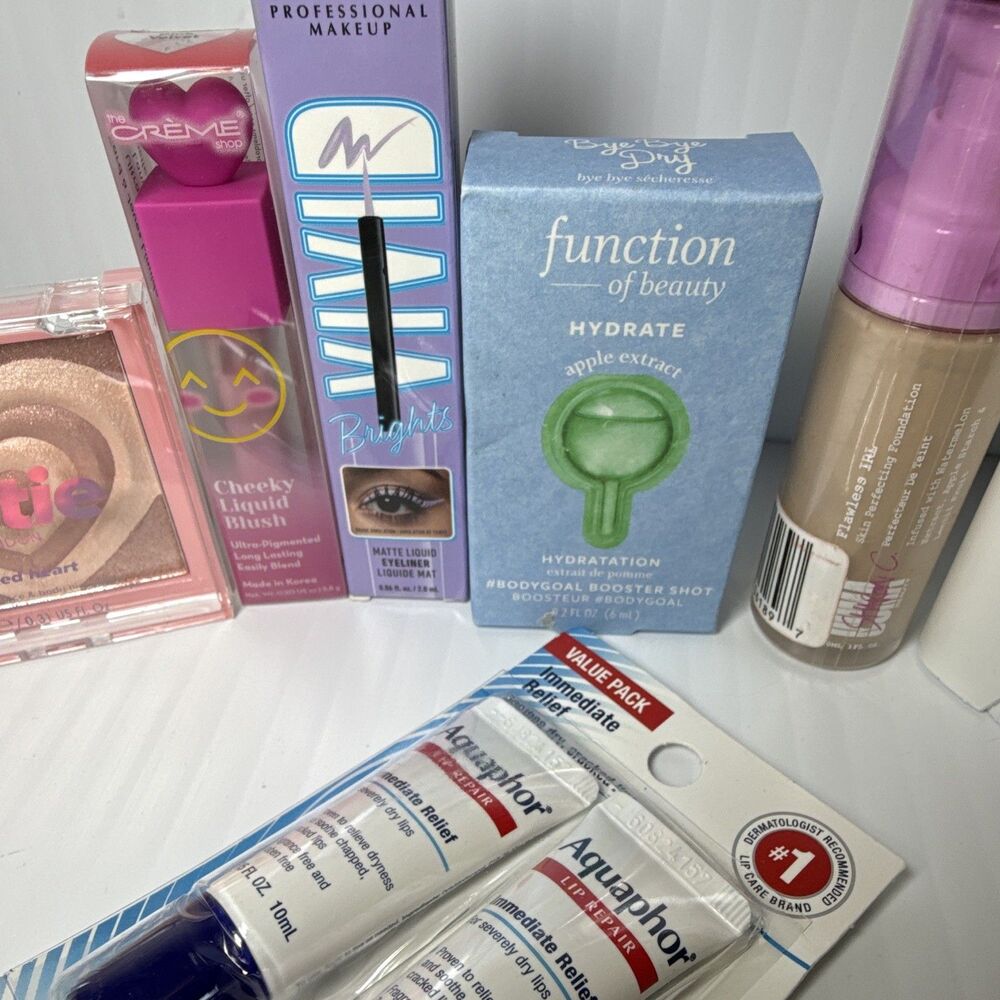 Dove Whole Body Deo Raspberry & Rose + Aquaphor Lip Repair 2-Pack 7pcBeauty Lot - Picture 3 of 16